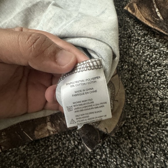 RedHead Shirt Mens Medium Brown Camo Long Sleeve Hunting Outdoor Performance - Picture 4 of 14